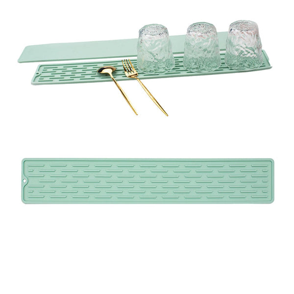 Kitchen Faucet Sink Silicone Mat Drip Protection Pads Water Catche Kitchen Bench Mats