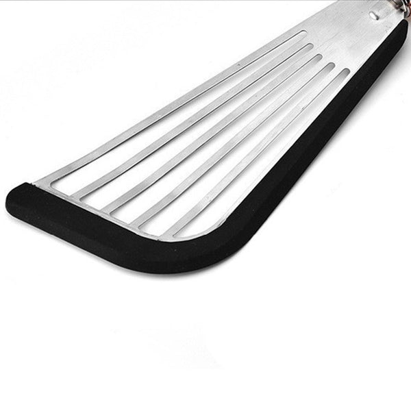 Kitchen Heat Resistant Non-Stick Fish Spatula With Silicone Edge For Cooking Scrapping Flipping Frying Turning Foods