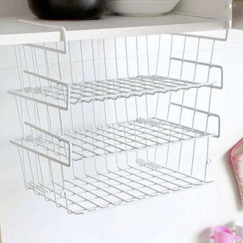 Kitchen Multifunctional Storage Shelf White