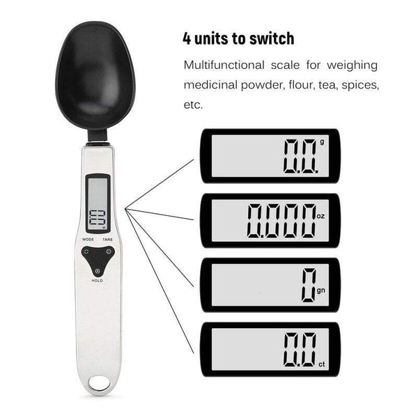 Kitchen Scales Portable Stainless Steel Spoon Milk Powder Medicinal Materials Electronic Measuring Precise Digital Balance Measuring Cups Jugs & Spoon