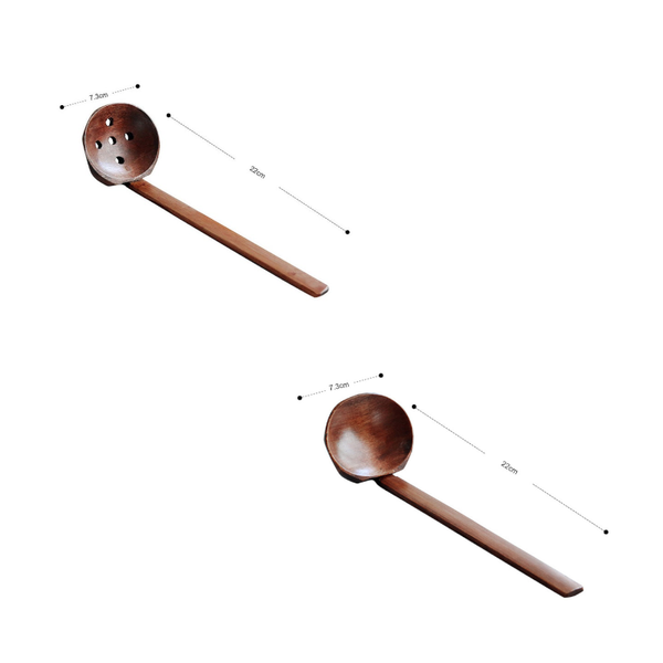 Kitchen Cooking Durable Spoon Japanese Style Long Handle Pot Colander Tableware Ramen Filter Soup Ladle Cooking Utensils