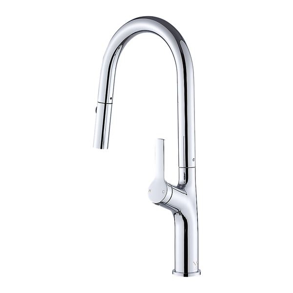 Della Francesca Kitchen Laundry Bathroom Basin Sink Pull Out Mixer Tap Faucet In Chrome Kitchen Taps