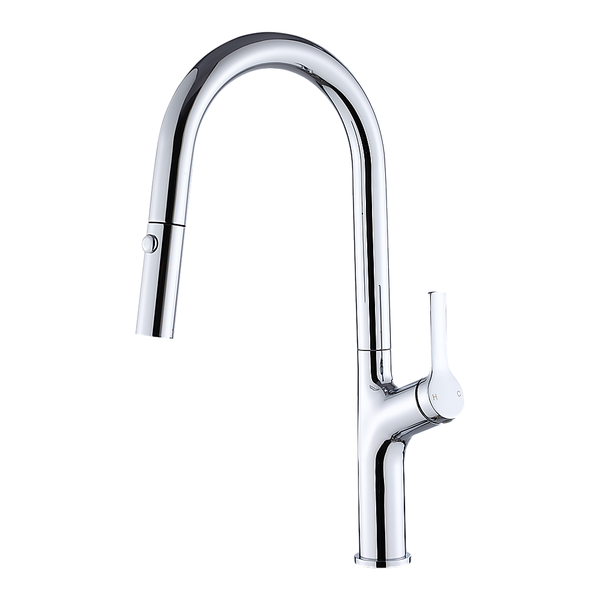 Della Francesca Kitchen Laundry Bathroom Basin Sink Pull Out Mixer Tap Faucet In Chrome Kitchen Taps