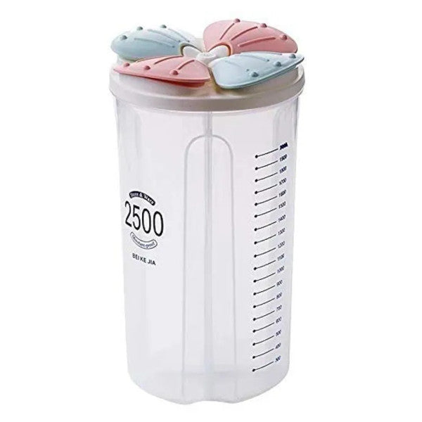 Kitchen Plastic Compartment Food Storage Containers