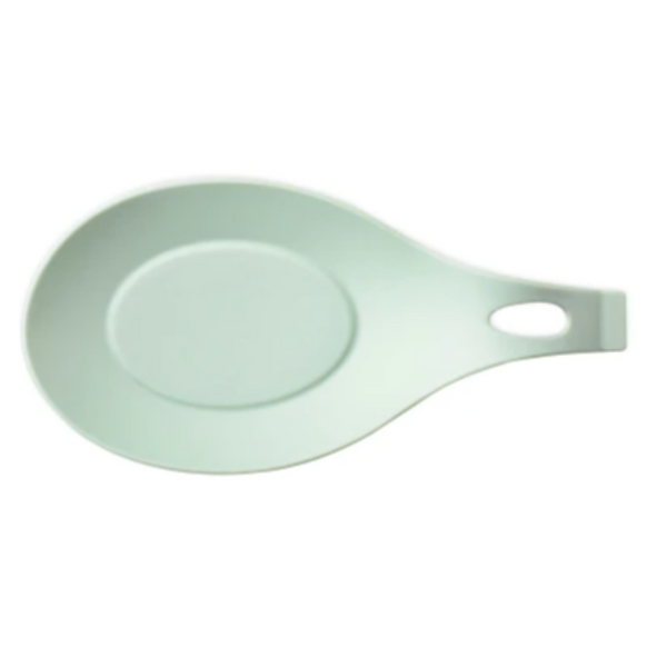 Kitchen Silicone Spoon Rest Almond Shaped Holder Cooking Utensils