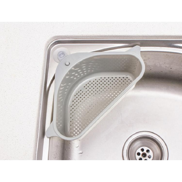 Kitchen Sink Suction Cup Sponge Holder Draining Shelf Organisation Racks & Holders