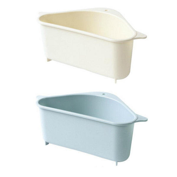 Kitchen Sink Suction Cup Sponge Holder Draining Shelf Organisation Racks & Holders