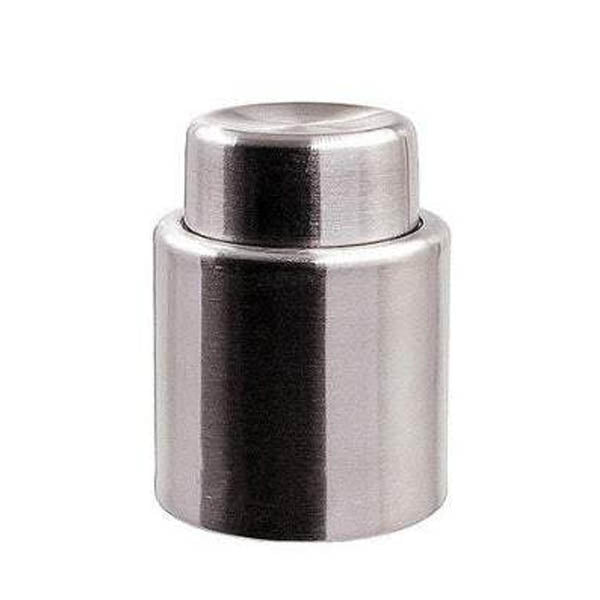 Kitchenware 3 Pack Push Wine Cork Stainless Steel Vacuum Sealed Bottle Stopper Bottle Stoppers
