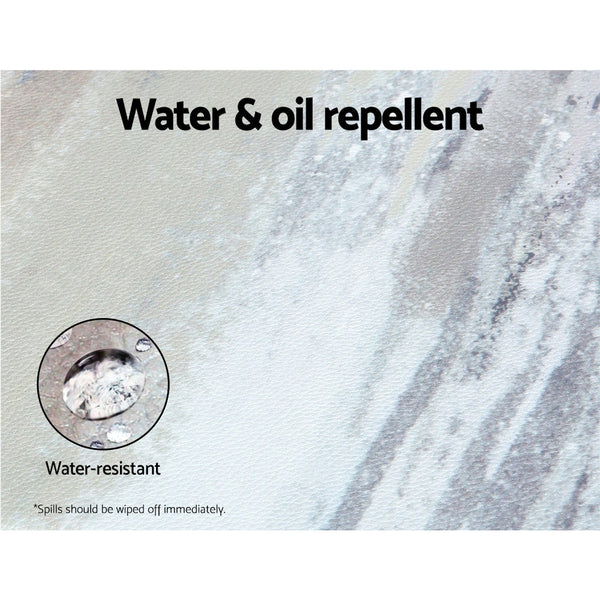 Artiss Kitchen Mat 45X75cm Pvc Floor Rug Carpet Non Slip Lydia Door Mats & Floor Mats