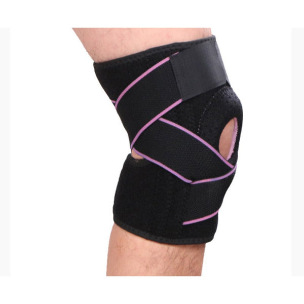 Knee Brace With Side Stabilizers Patella Gel Pads For Support Orthotics Braces & Sleeves
