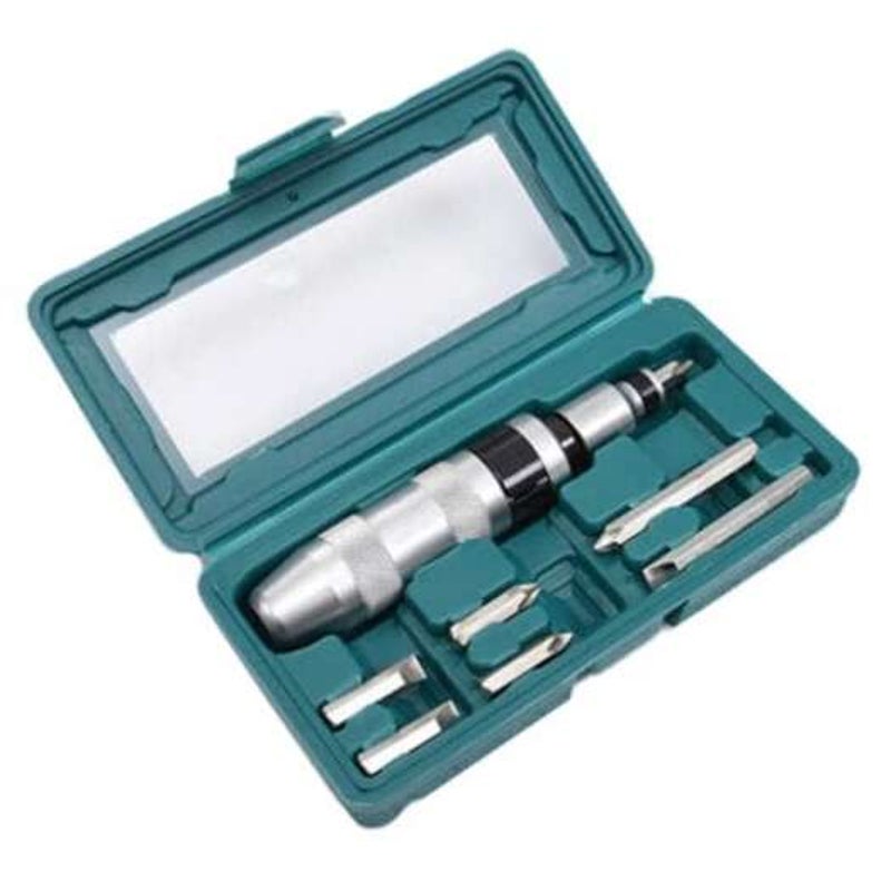 Knock Screwdriver Set Combination Impact Silver 13Pcs With Tin Box ...