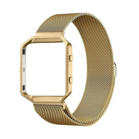 Magnetic Loop Stainless Steel Strap Gold