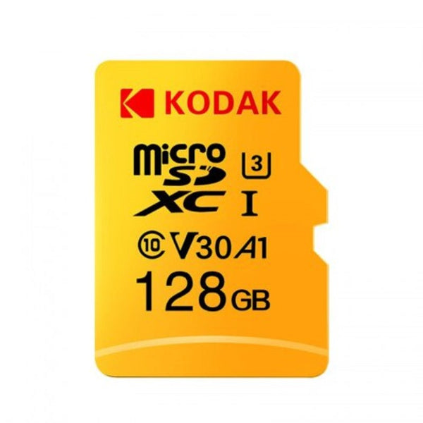 High Speed U3 A1 V30 Micro Sd Card Tf Yellow 128Gb Memory Cards