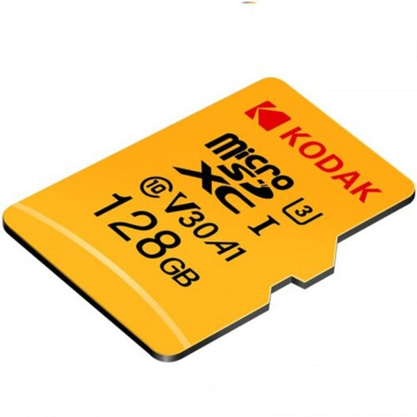 High Speed U3 A1 V30 Micro Sd Card Tf Yellow 128Gb Memory Cards