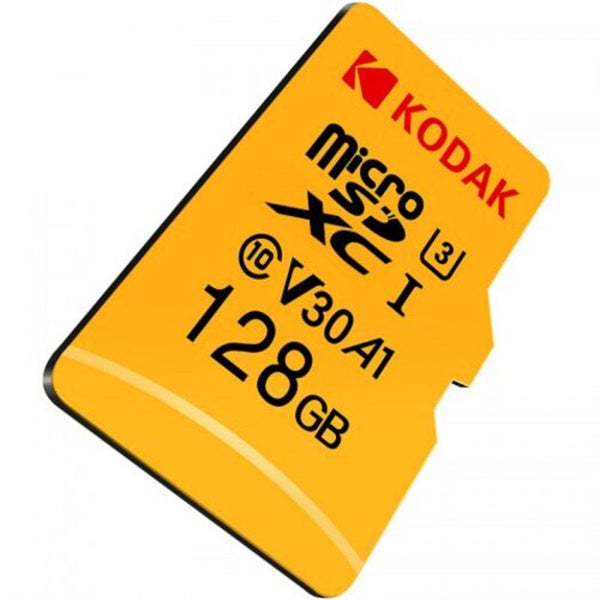 High Speed U3 A1 V30 Micro Sd Card Tf Yellow 128Gb Memory Cards