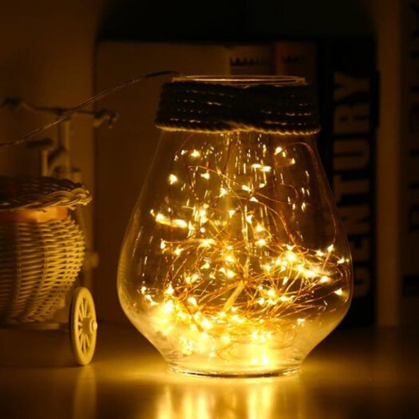 10M 100 Led Usb Decoration Light Strip Copper 1Pc String Lights