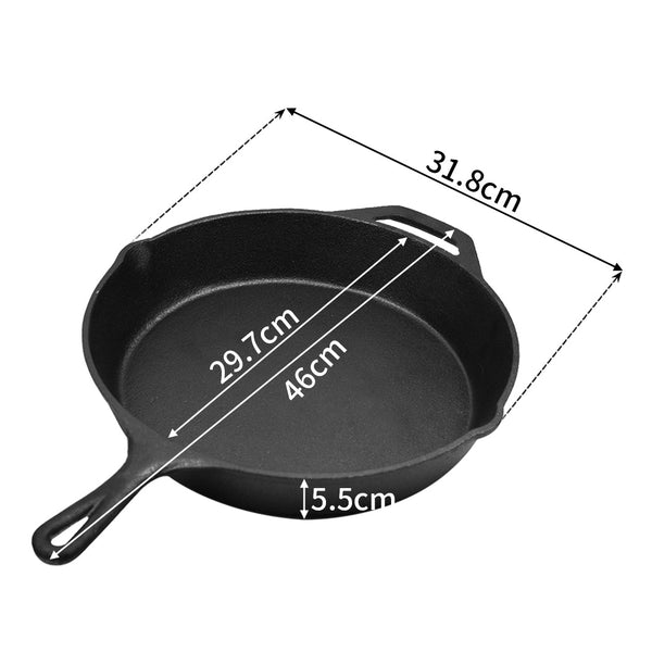 Toque Non Stick Frying Pan Cast Iron Frying & Grill Pans
