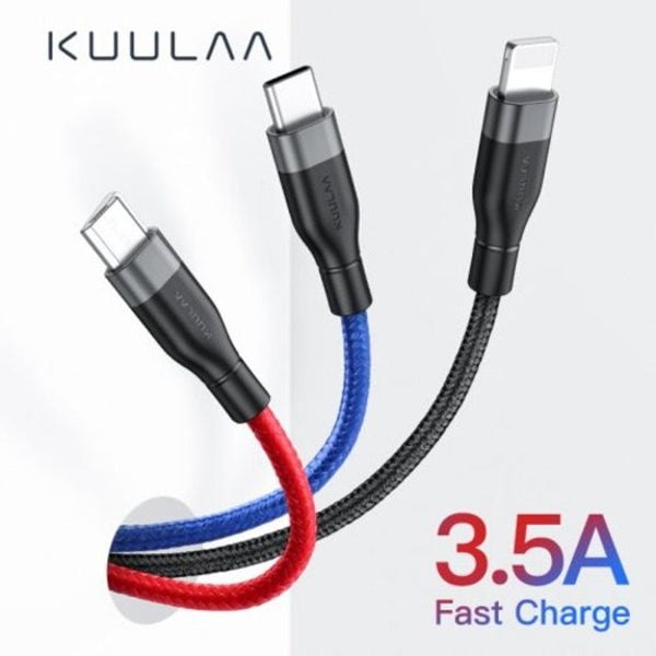 3 In 1 Usb Cable For Mobile Phone Micro Type Charger Multi 30Cm