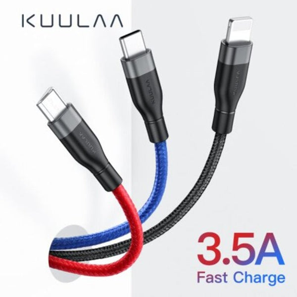 3 In 1 Usb Cable For Mobile Phone Micro Type Charger Multi 30Cm Cables & Adapters