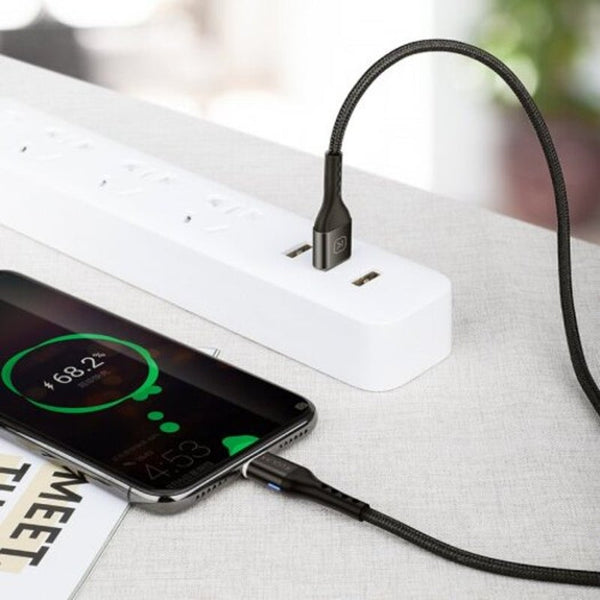 Magnetic Usb Cable Quick Charge Type Charger Micro Fast Charging Silver 1M Cables & Adapters