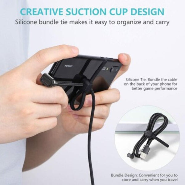 Nylon Usb Type C Cable 180 Degree Fast Charger Mobile Game Elbow Data Line Black 1M Cables & Adapters