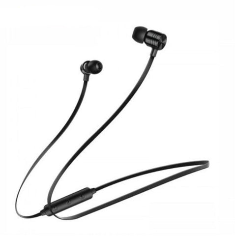 Bluetooth Earphone Wireless Headphone Neckband Sport Handsfree Earbud 5.0 Black