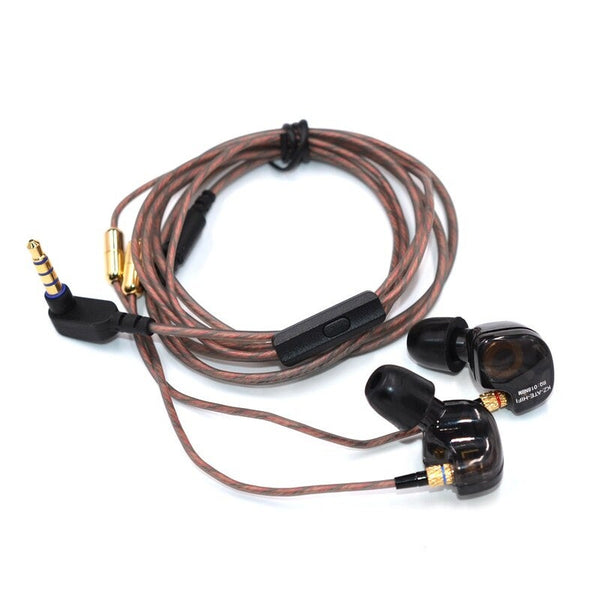 Ate 3.5Mm In Ear Headphones W / Microphone Wired Earphones