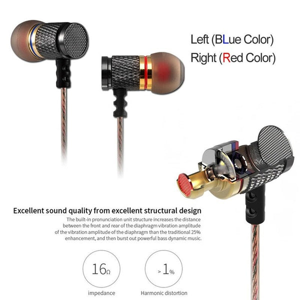Ed Special Edition 3.5Mm Wired Headphones No Mic Wired Earphones
