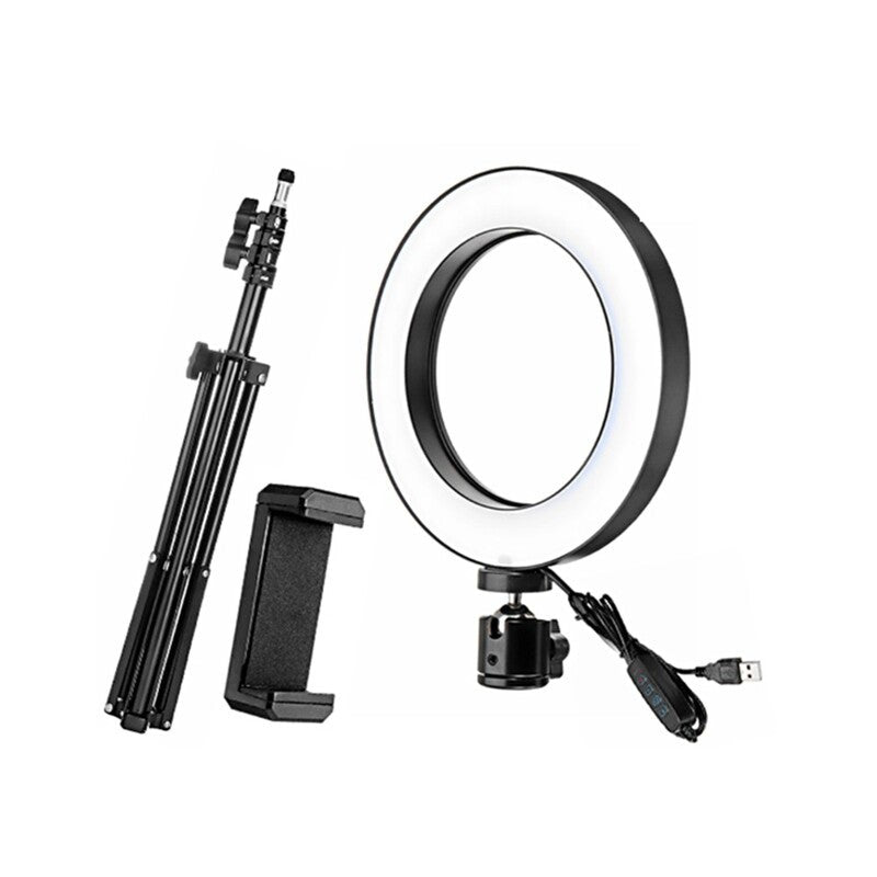 L E D Loop Light Photo Video Dimmable Lamp 01 Light Bulbs & Tubes