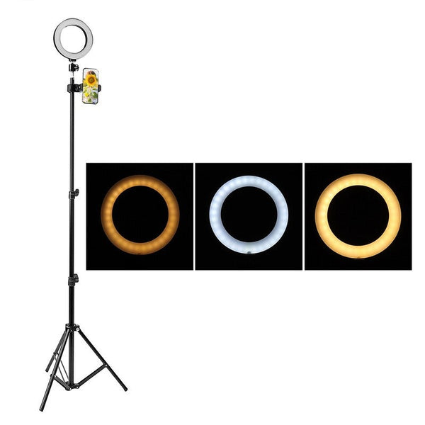 L E D Loop Light Photo Video Dimmable Lamp 01