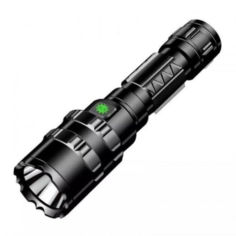 L2 5Modes 1600 Lumens Usb Rechargeable Camping Hunting Led Flashlight Black