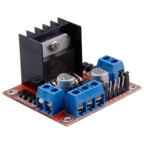 L298n Motor Drive Controller Board Module Dual H Bridge Dc Stepper For Arduino Red Stepper Controls & Drives