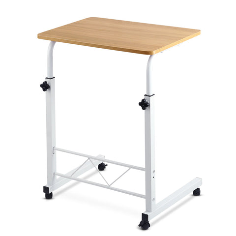 Artiss Laptop Table Desk Portable Light Wood Laptop Desks