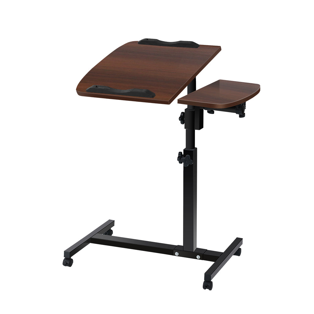 Artiss Laptop Table Desk Stand Walnut Standing Desks