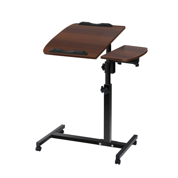 Artiss Laptop Table Desk Stand Walnut Standing Desks