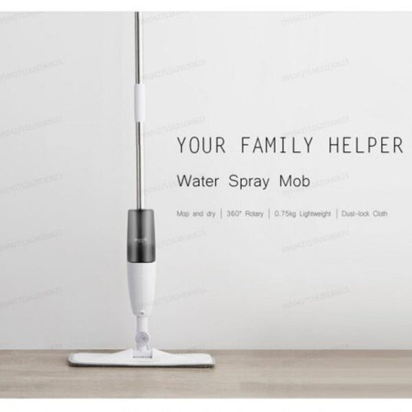 Labor Saving Lightweight Water Spray Mop White