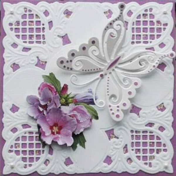 Lace Angle Carbon Steel Cutting Die Silver Die Cut & Embossing Machines