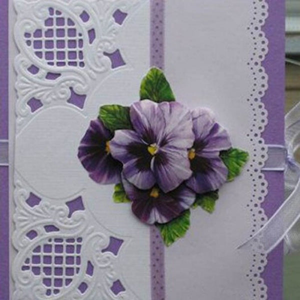 Lace Angle Carbon Steel Cutting Die Silver Die Cut & Embossing Machines