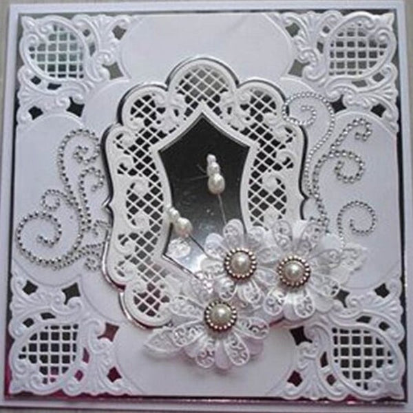 Lace Angle Carbon Steel Cutting Die Silver Die Cut & Embossing Machines