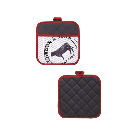 Ladelle Country Cattle Set Of 2 Pot Holders 21 X Cm