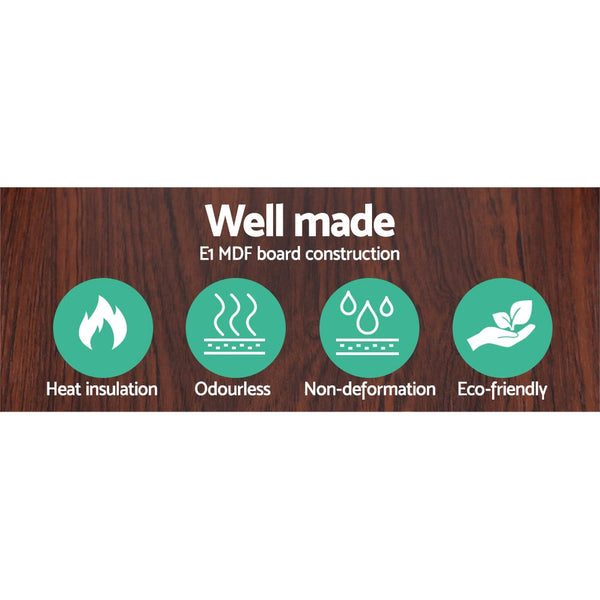 Artiss Shelf Floor Lamp Wood Reading Light Storage Organizer Home Office Floor Lamps