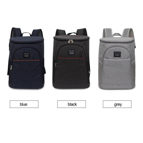 Large Capacity Picnic Bag Blue Lunchboxes & Bags