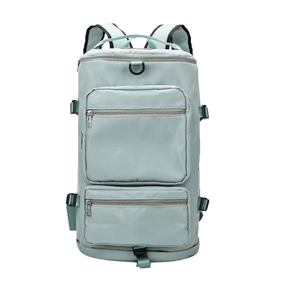 Large Capacity Travel Backpack Sport Gym Bag With Shoe Compartment Sports Gym Bags