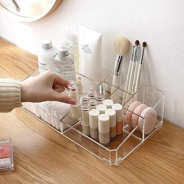 Acrylic Storage Tray Bathroom Organisation Makeup Makeup Bags & Cases