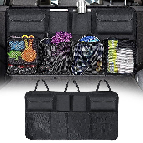 Large Organiser Hanging Pouch Bag Car Seat Back Suv Hatchback Trunk Boot Storage