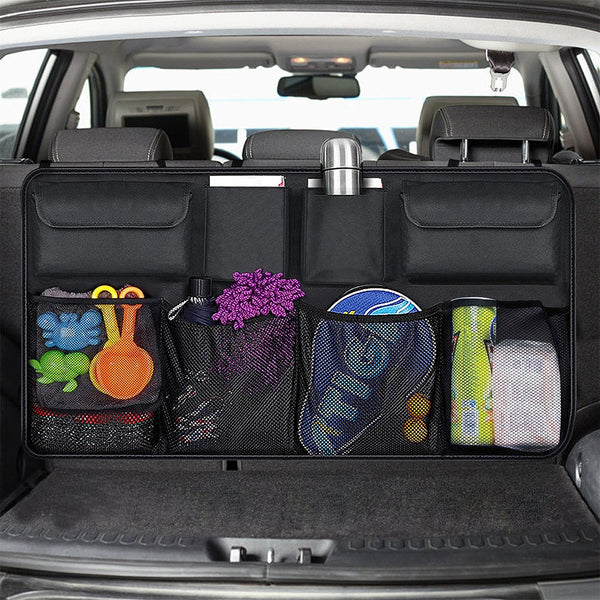 Large Organiser Hanging Pouch Bag Car Seat Back Suv Hatchback Trunk Boot Storage Car Organisers