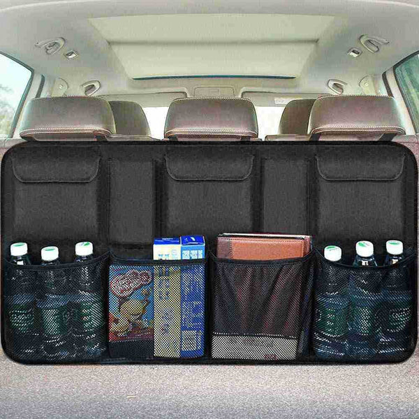 Large Organiser Hanging Pouch Bag Car Seat Back Suv Hatchback Trunk Boot Storage Car Organisers