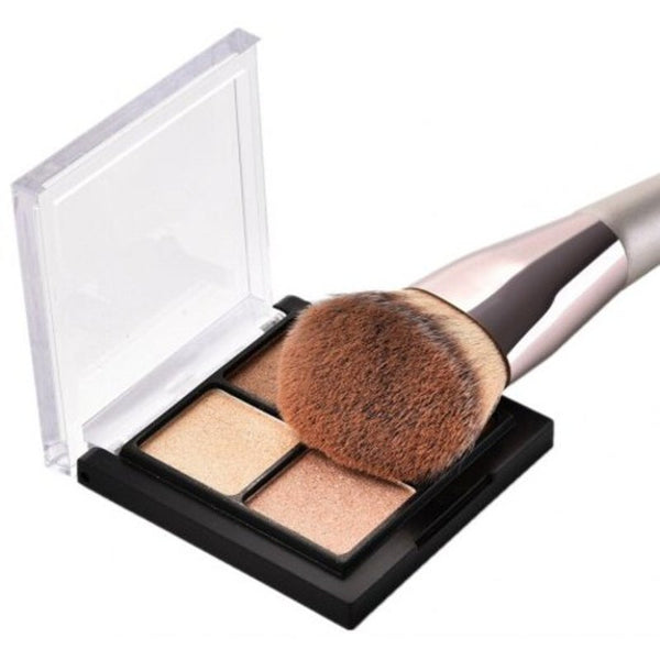 Large Soft Powder Big Blush Flame Foundation Makeup Brush Cosmetic Tool Champagne Gold Brushes