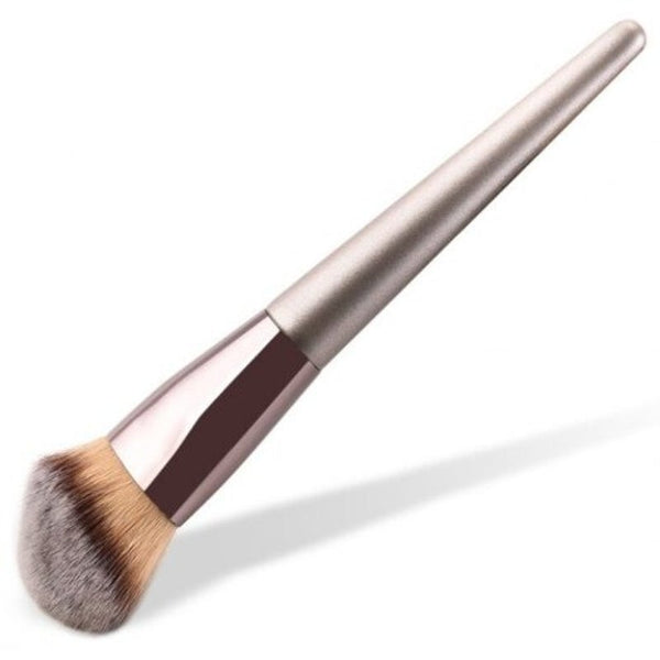 Large Soft Powder Big Blush Flame Foundation Makeup Brush Cosmetic Tool Champagne Gold Brushes