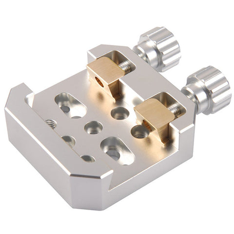Large Universal Vixen Mounting Platform Dual Clamp With 2 Brass Screws Other Telescope Parts